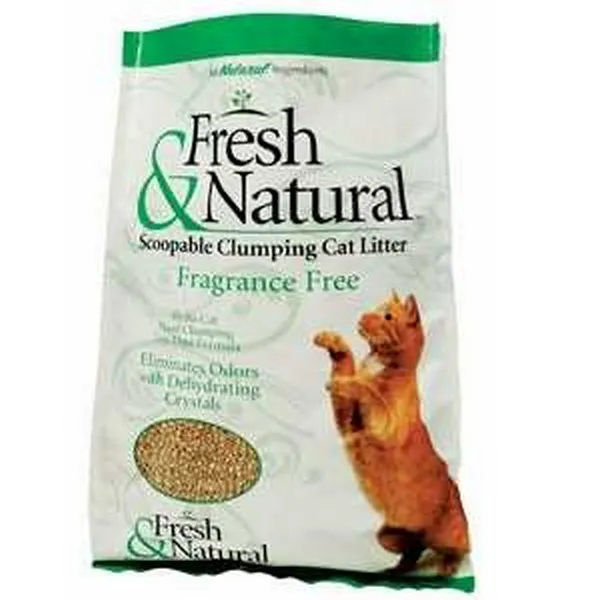 20 Lb Fresh & Natural Fragrance Free Bag - Litter